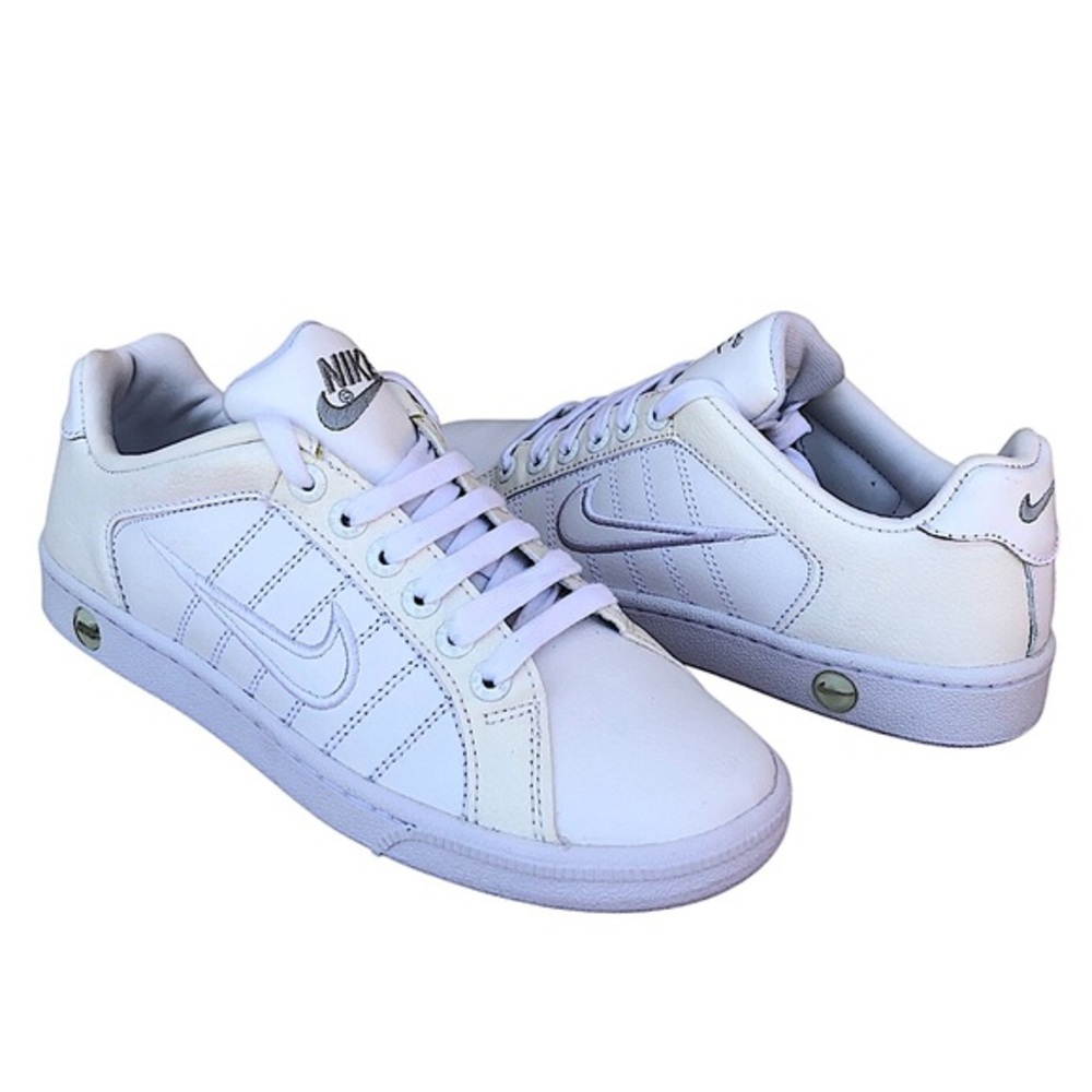 Nike Court Tradition 2 BRS 315161-111 White /Off White Gray Sneakers Shoes 7